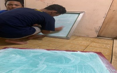 Kegiatan Program Unggulan Screen Printing